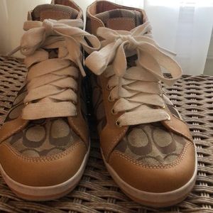 Coach sneakers signature vintage